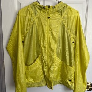 Athleta Yellow Windbreaker